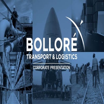 Bollore logistics corporate presentation 2018 