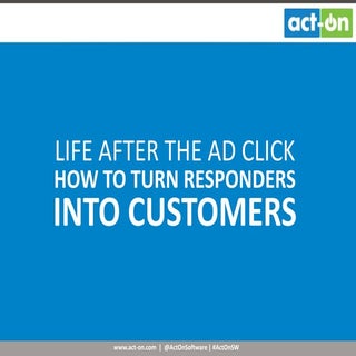 Life After The Click – Converting A...