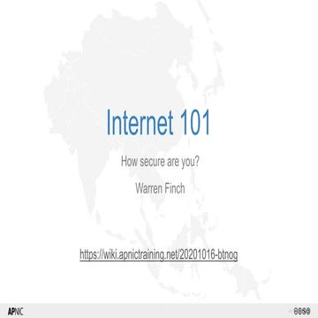 btNOG 7: How secure are you?