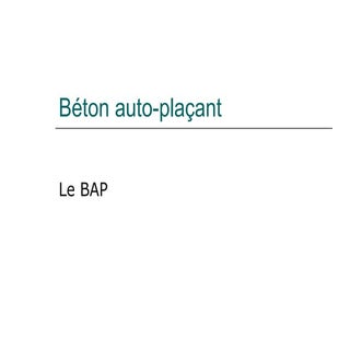 Béton autoplacant 01