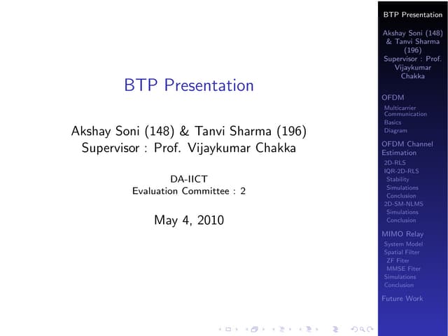 B.Tech Final Project