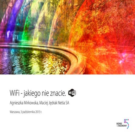 WiFi - jakiego nie znacie.