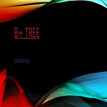 B+ tree | PPT