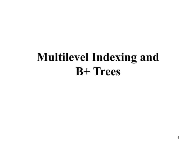 btrees.ppt  ttttttttttttttttttttttttttttt