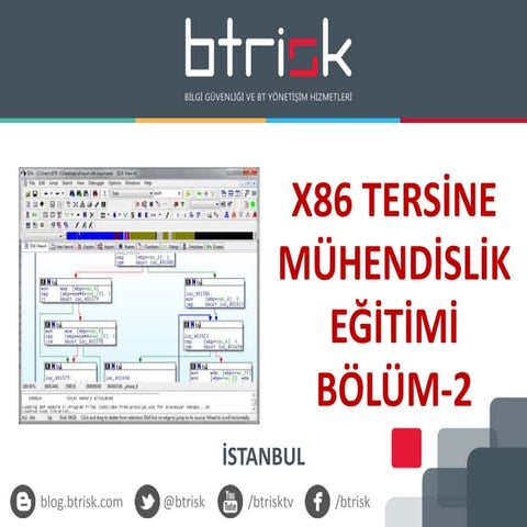 BTRisk X86 Tersine Mühendislik Eğitim Sunumu - Bölüm-2