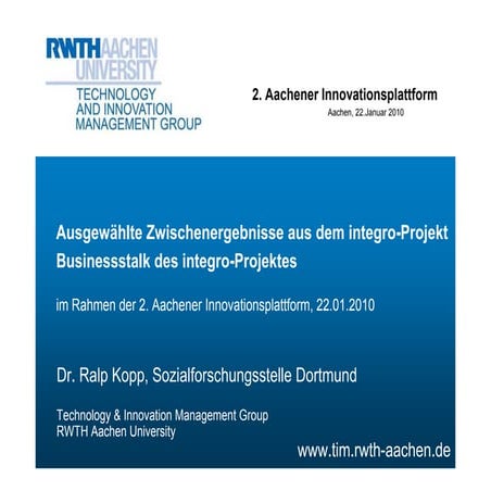 Businessstalk integro