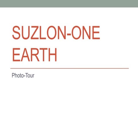 Suzlon One Earth- Green Building