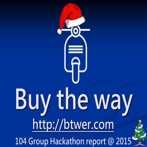 Buy the way web project report | PPTX | Technology & Computing