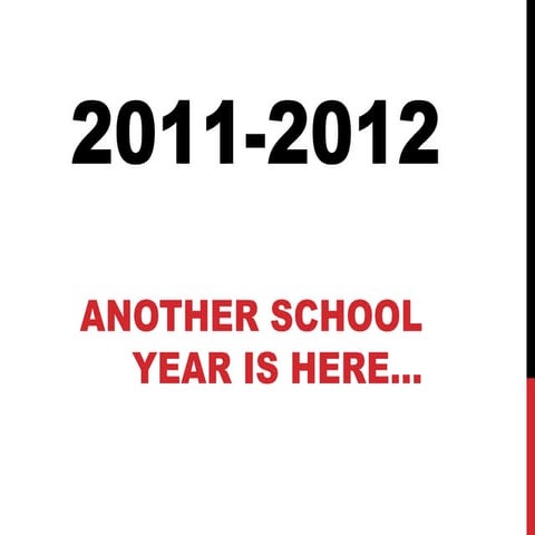 Beyond These Walls - Back to School PPT