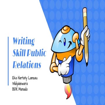 Materi Writing Skill Public Relation Kehumasan