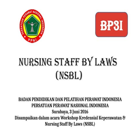 NSBL materi tentang NURSING STAFF BY LAWS.pptx