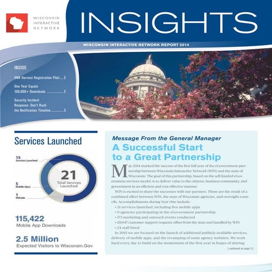 Wisconsin Interactive Network 2014 Report