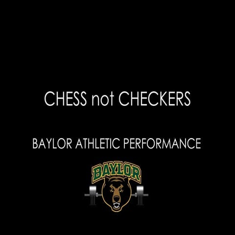 BU AP - Chess not Checkers | PDF