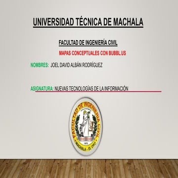 Bubbl.us - Joel Alban