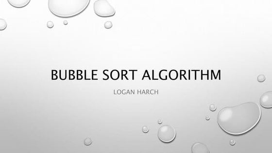 Buble Sort Classe principal | PDF