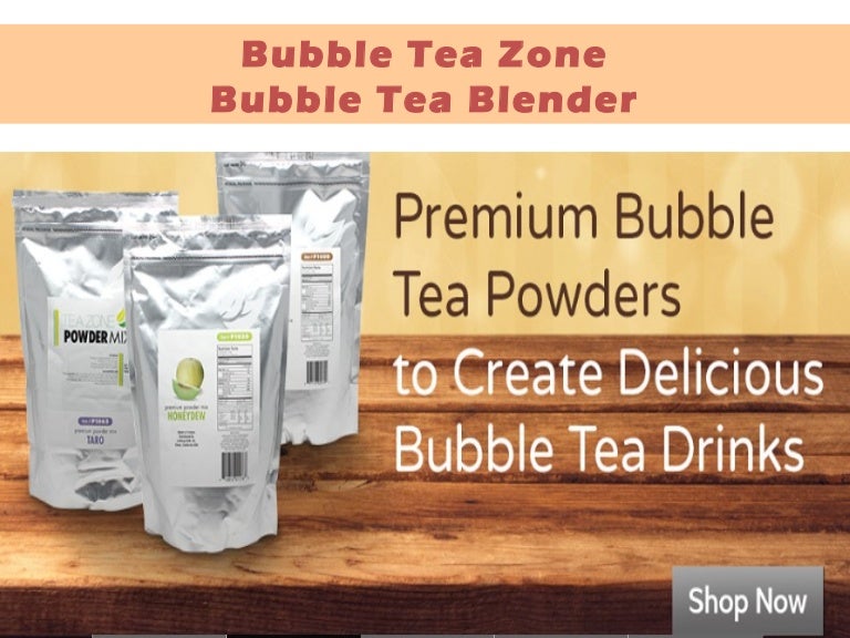 Bubble Tea Zone Bubble Tea Blender
