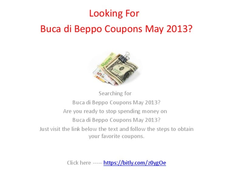 Buca di beppo printable coupon