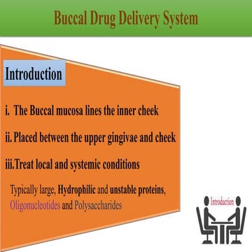 Buccal drug delivery system