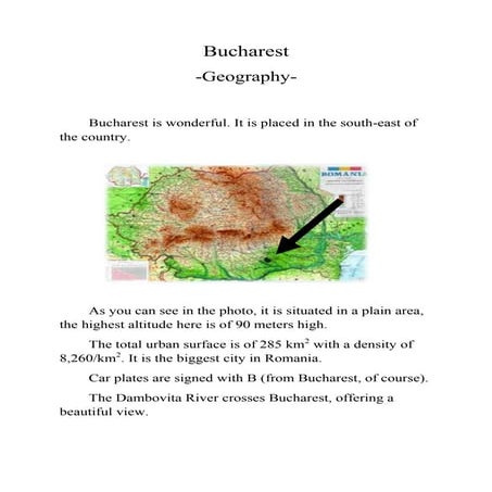 Bucharest geography | DOCX