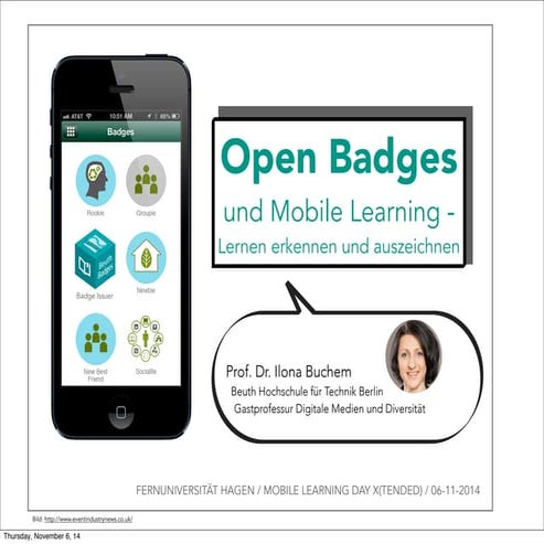Mobile Learning & Open Badges