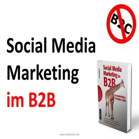 Social Media Marketing im B2B - das neue Buch!