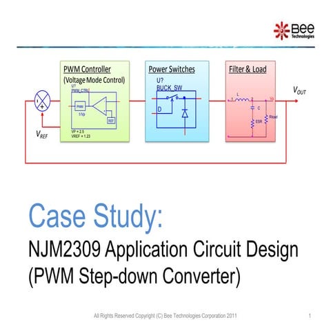 PWM Step-down Converter(NJM2309) | PPTX