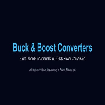 Buck boost converter | PPTX