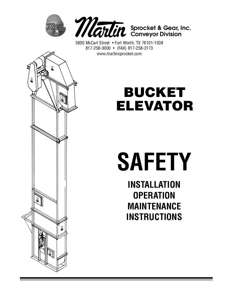 Bucket elevatorsafety