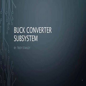 Buck converter