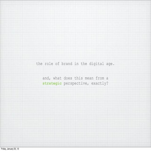 the importance of brand in the digital age