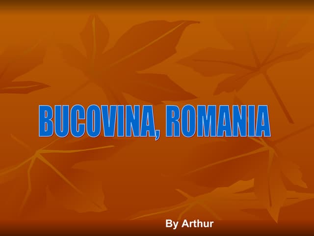 Bucovina