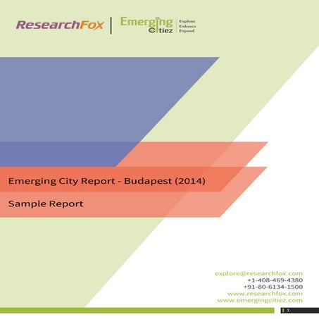 Emerging City Report - Budapest (2014)