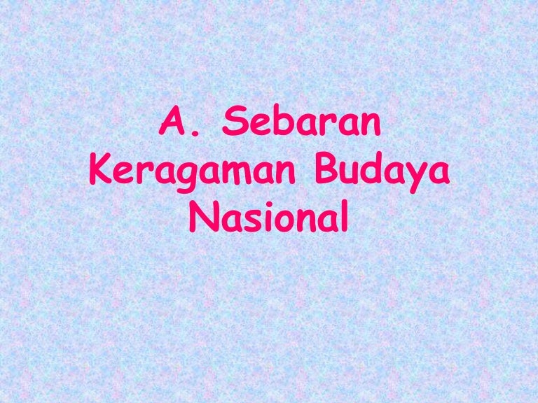 Keragaman Budaya 34 Provinsi di Indonesia