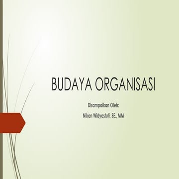 Budaya Organisasi Dalam Konteks Manajemen Bisnis