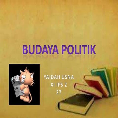 Budaya politik