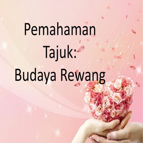 Budaya rewang | PPTX