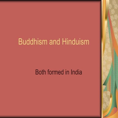 Buddhism vs. Hinduism 