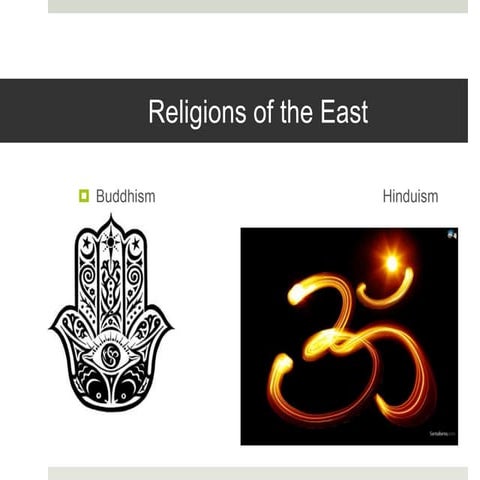 Buddhism and hindu ppt