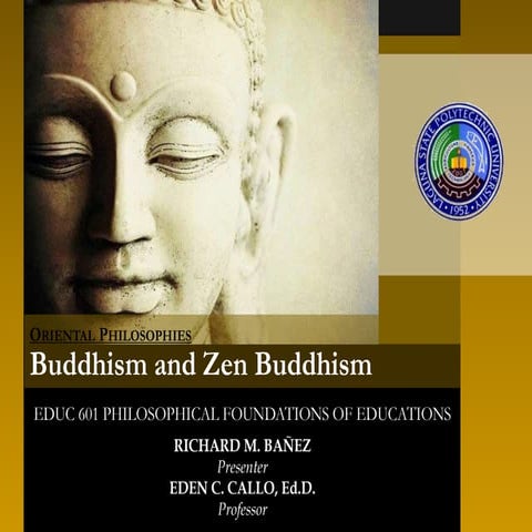 Buddhism as educational philosophy