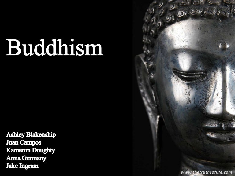 Buddhism powerpoint template image