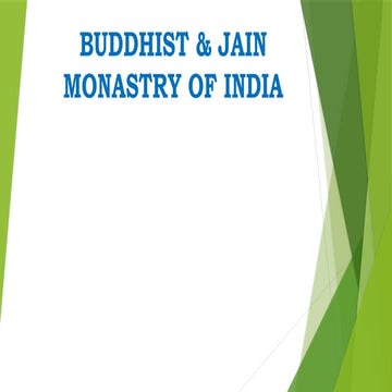 BUDDHIST & JAIN MONASTRY OF INDIA AB.pptx