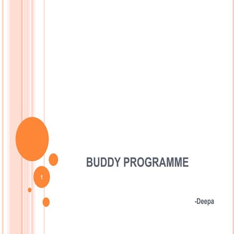 Buddy programme