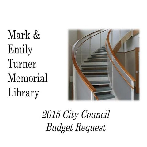 2015 Library Budget Presentation 