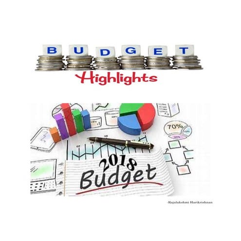 Budget 2018 highlights