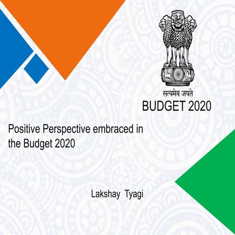 Budget 2020