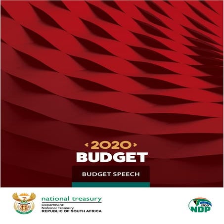 Budget Speech 2020