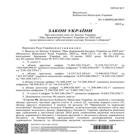 About the state budget of Ukraine for 2025.pdf