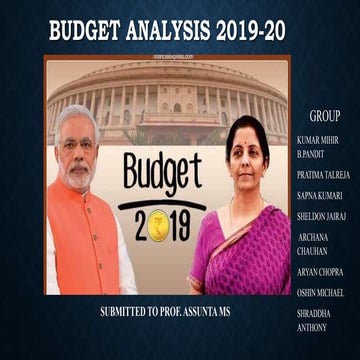 Budget analysis