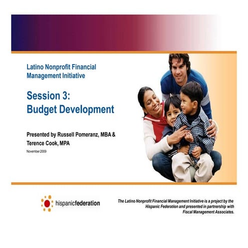 Nonprofit Budget Development | PPTX
