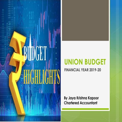 Budget highlights